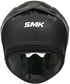 SMK Typhoon MA200 Helmet - Matte Black