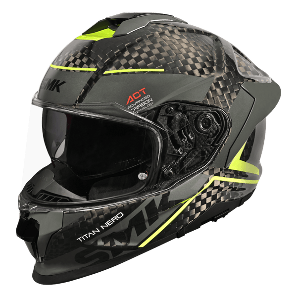 SMK Titan Carbon Nero Helmet GL264