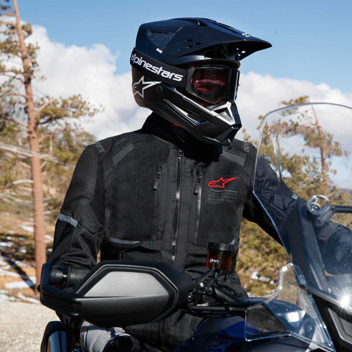 Alpinestars Andes Air Drystar Jacket Black – Bike Kings