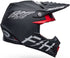 Bell Moto-9S Flex Fasthouse Tribe Helmet - Black/White Matt/Gloss