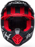 Bell Moto-9S Flex Fasthouse Tribe Helmet - Black/White Matt/Gloss