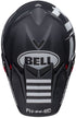 Bell Moto-9S Flex Fasthouse Tribe Helmet - Black/White Matt/Gloss