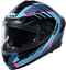 SMK Typhoon Aerot Helmet - GL552 Sky Blue/Navy/Pink