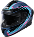 SMK Typhoon Aerot Helmet - GL552 (Sky Blue/Navy/Pink)