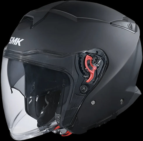 SMK GTJ Solid Helmet - MA200 Black Matt