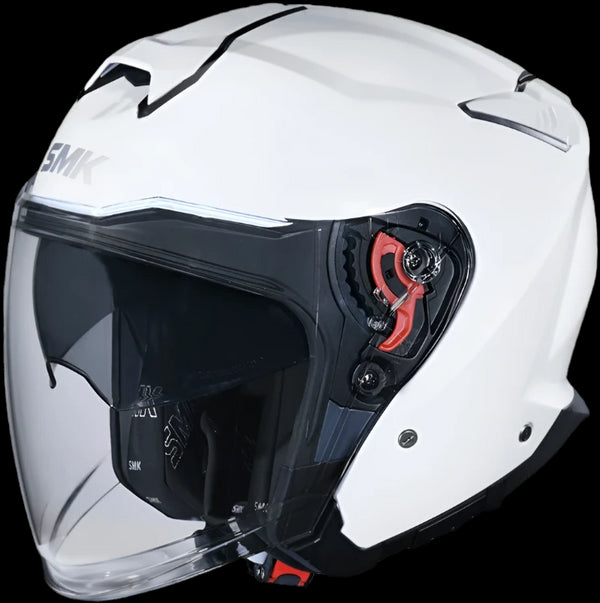SMK GJT Solid Helmet - GL100 White