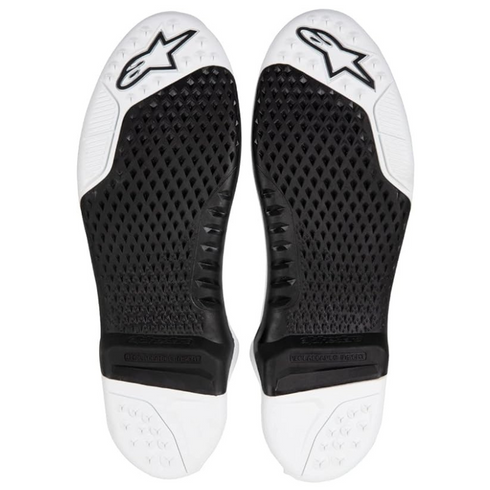 Alpinestars Tech-10 Replacement Sole Set - Black/White