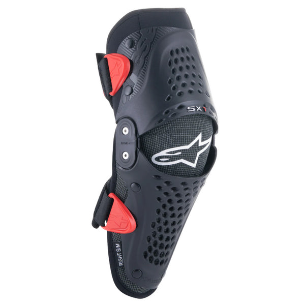 Alpinestars Youth SX-1 V2 Knee Guard Black/Red