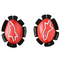 Alpinestars GP Plus Knee Slider Hard Red/White