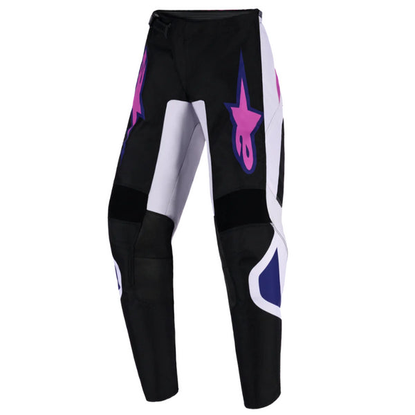 Alpinestars 2026 Youth Fluid Grid Pants Black/Light Gray/Purple