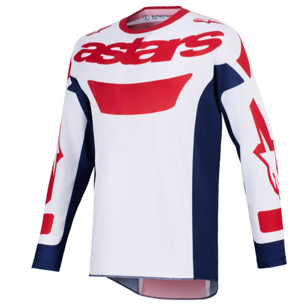 Alpinestars 2026 Racer Riway Jersey White/Blue/Red