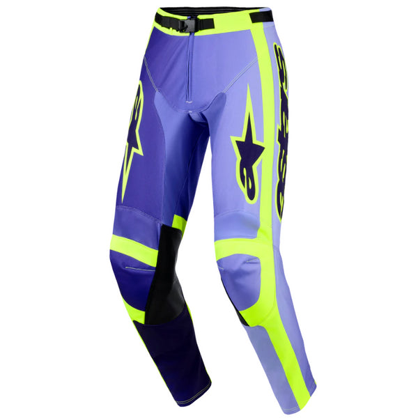 Alpinestars 2026 Racer Portl Pants Purple/Yellow Fluo