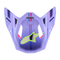 Alpinestars Supertech M10 Jett Lawrence Helmet Peak/Sun Visor - Purple/Pink Fluo/Yellow Fluo Gloss