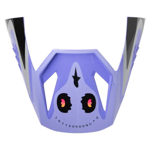 Alpinestars Supertech M3 Jettson Helmet Peak - Grey/Purple/Black
