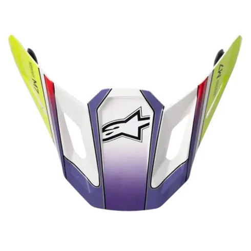 Alpinestars S-M7 Fuse Peak - White/Yellow/Purple