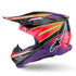 Supertech M10 Era Helmet ECE Pink/Violet/Yellow Fluo Gloss