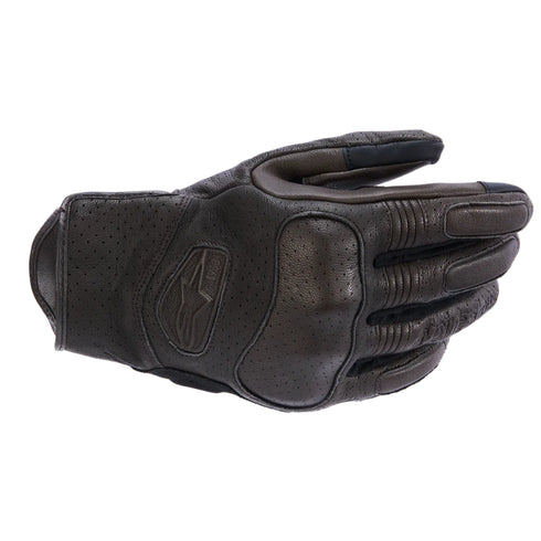 Alpinestars Leather Mustang V3 Gloves Brown/Black
