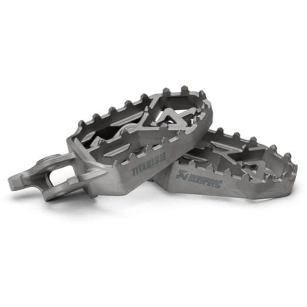 Akrapovic Honda Footpegs Titanium