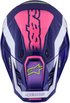 Supertech M7 Deed Helmet Purple/Pink — product (image 6 of 6)