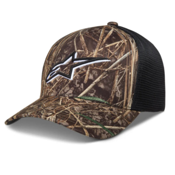 Alpinestars Thicket Real Tree Trucker Hat - Camo/Black