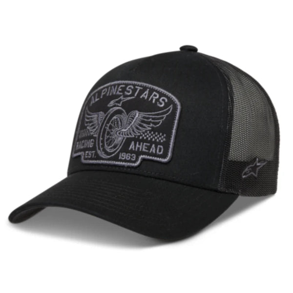 Alpinestars Heritage Patch Trucker Hat - Black/Grey