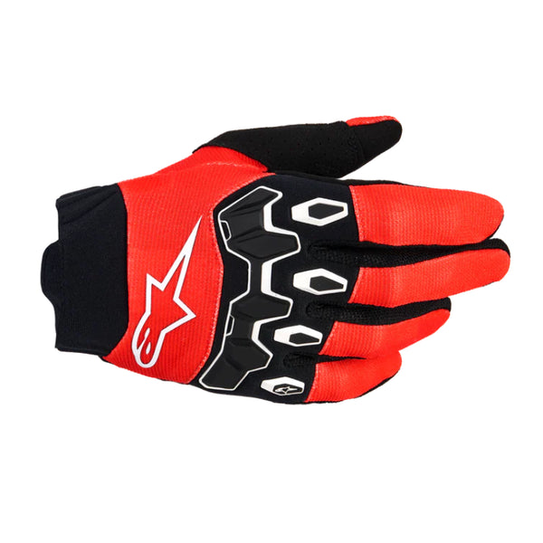 Alpinestars 2026 Youth & Kids Full Bore V2 Gloves Red/Black — product (image 1 of 2)