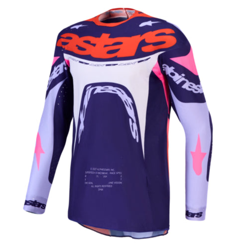 Alpinestars 2027 Supertech Dyna Jersey Violet/Purple/Pink
