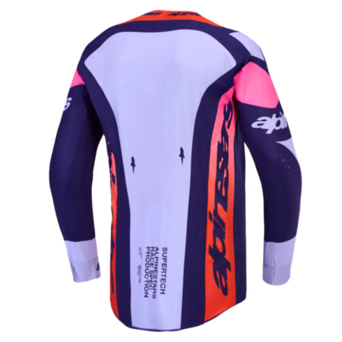 Alpinestars 2027 Supertech Dyna Jersey Violet/Purple/Pink