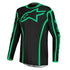 Alpinestars 2027 Fluid Apex V2 Jersey Black/Green Fluo