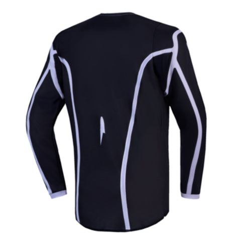 Alpinestars 2027 Youth Fluid Apex V2 Jersey Black/Silver