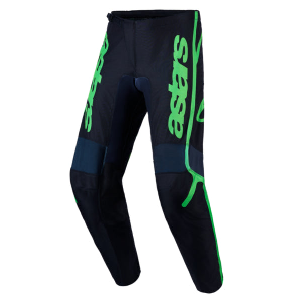 Alpinestars 2027 Fluid Apex V2 Pants - Black/Green Fluo — Off-Road/MX Jersey (image 1 of 2)