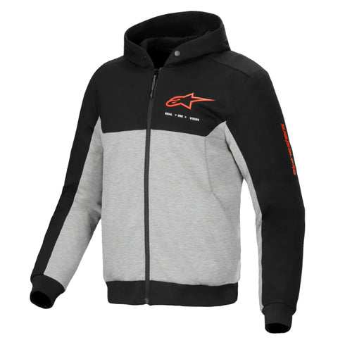 Alpinestars Chrome Sport V2 Hoodie Black/Grey/Red