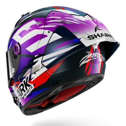 Shark Aeron GP FIM Racing 2 Zarco Signature Replica Helmet - DVU — Motorcycle Helmets (image 3 of 3)