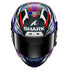 Shark Aeron GP FIM Racing 2 Zarco Signature Replica Helmet - DVU — Motorcycle Helmets (image 2 of 3)