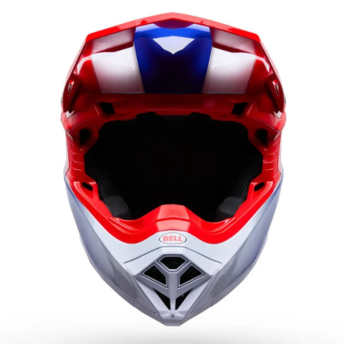 Bell Moto-10 MIPS Falcon Helmet - Red/White — Motorcycle Helmets (image 4 of 6)