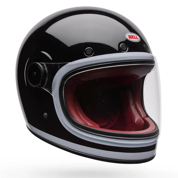 Bell Bullitt GT Lane Helmet - Black/White — Motorcycle Helmets (image 1 of 11)
