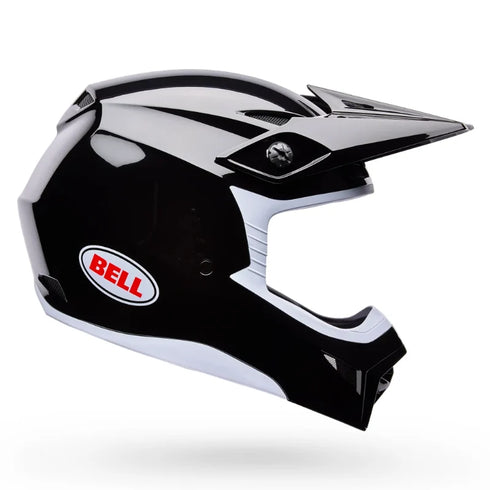Bell MX-10 MIPS Solid Helmet - Black Gloss