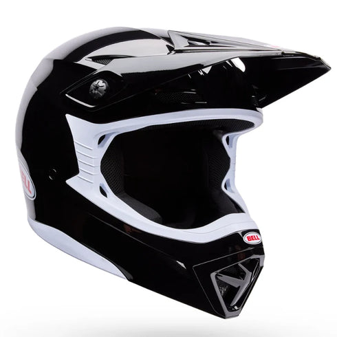 Bell MX-10 MIPS Solid Helmet - Black Gloss