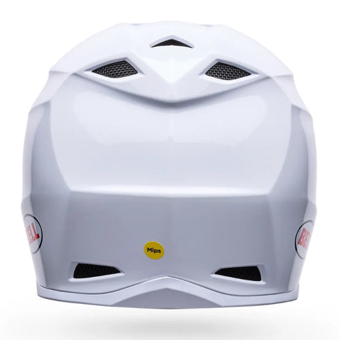 Bell MX-10 MIPS Solid Helmet - White Gloss