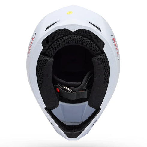 Bell MX-10 MIPS Solid Helmet - White Gloss