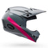 Bell MX-10 MIPS Aviator Helmet - Grey/Pink