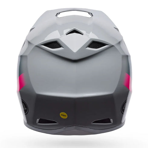 Bell MX-10 MIPS Aviator Helmet - Grey/Pink