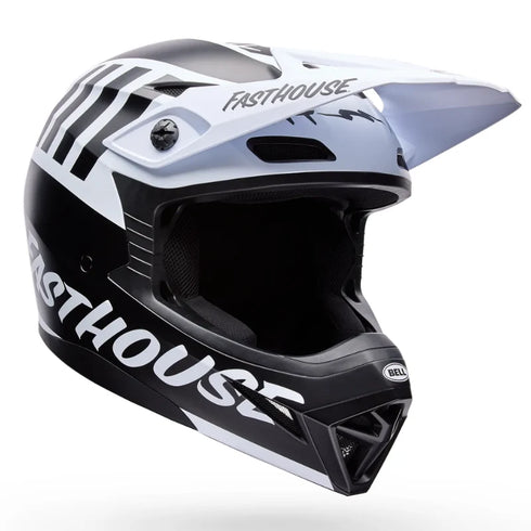 Bell MX-10 MIPS Fasthouse Helmet - Black/White