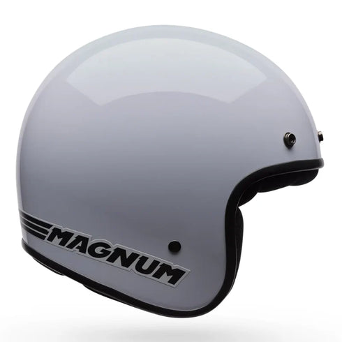 Bell Magnum Solid Helmet - White Gloss