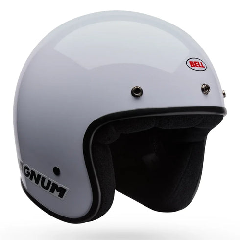 Bell Magnum Solid Helmet - White Gloss