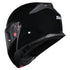 SMK Gullwing Solid Helmet - GL200 (Black) — Motorcycle Helmets (image 3 of 5)