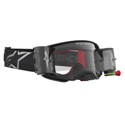 Alpinestars Supertech Firma Roll Off Goggles - Black/Silver (Clear Lens) — Motorcycle Gear (image 3 of 4)