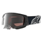 Alpinestars Supertech Hiten Goggles - White/Black (Mirror Silver Lens)