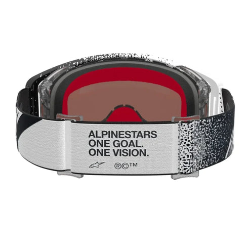 Alpinestars Supertech Hiten Goggles - White/Black (Mirror Silver Lens) — Motorcycle Gear (image 4 of 4)