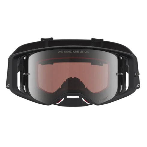 Alpinestars Supertech Vesta Goggles - Black Matt/Silver (Mirror Silver Lens) — Motorcycle Gear (image 2 of 4)
